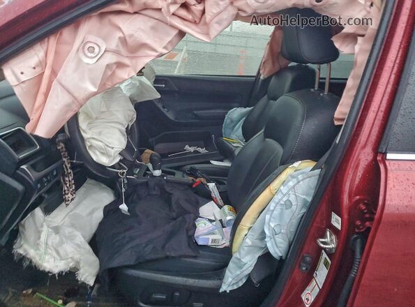 JF2SJGWC6HH595497 2017 SUBARU FORESTER2. Burgundy 