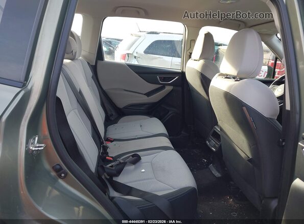 JF2SKACC2KH504411 2019 SUBARU FORESTER Green 