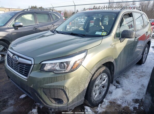 JF2SKACC2KH504411 2019 SUBARU FORESTER Green 