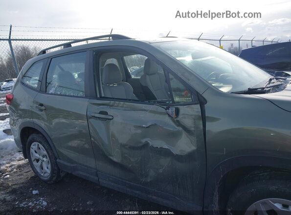 JF2SKACC2KH504411 2019 SUBARU FORESTER Green 