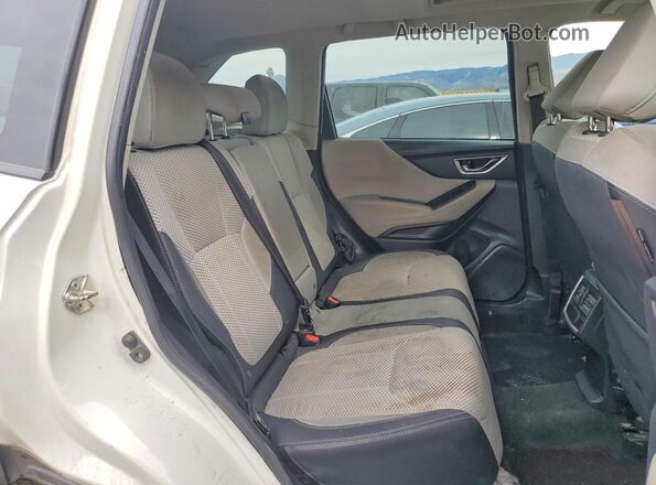 JF2SKADC7NH430440 2022 SUBARU FORESTER White Rear seats view