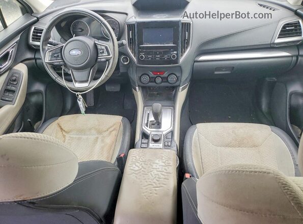 JF2SKADC7NH430440 2022 SUBARU FORESTER White Dashboard view