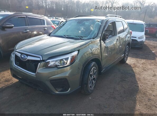 JF2SKAEC0KH438504 2019 SUBARU FORESTER Green 