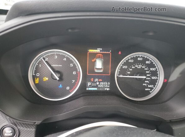 JF2SKAEC1KH441234 2019 SUBARU FORESTER Белый 