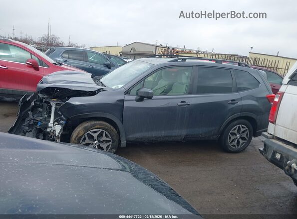 JF2SKAEC7PH455064 2023 SUBARU FORESTER Gray Widok wnętrza 360 stopni
