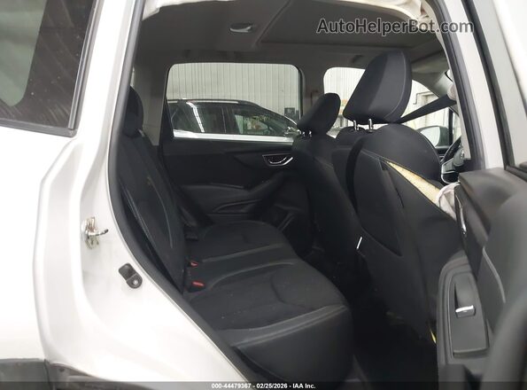 JF2SKAEC8KH464025 2019 SUBARU FORESTER White VIN sticker view