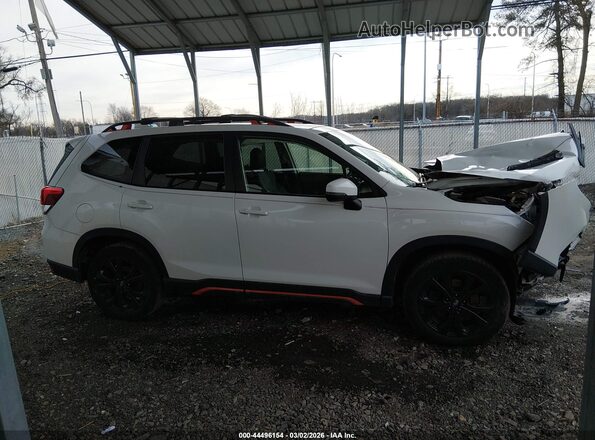 JF2SKAJC3KH505683 2019 SUBARU FORESTER White Vista interior trasera