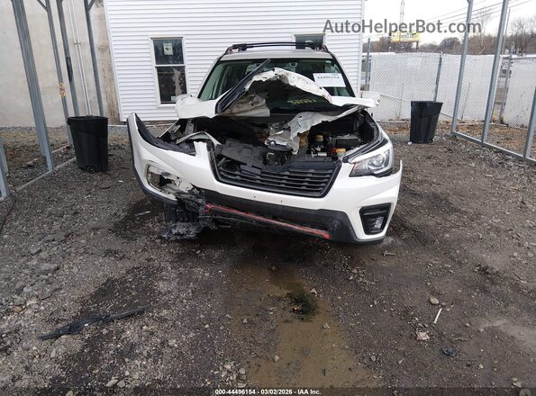 JF2SKAJC3KH505683 2019 SUBARU FORESTER White Vista del cuadro de instrumentos