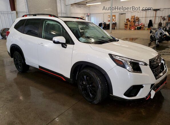 JF2SKAJC3PH494644 2023 SUBARU FORESTER White Передня права чверть