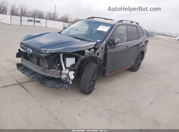 JF2SKAJC9NH404829 2022 SUBARU FORESTER Gray Передня ліва чверть
