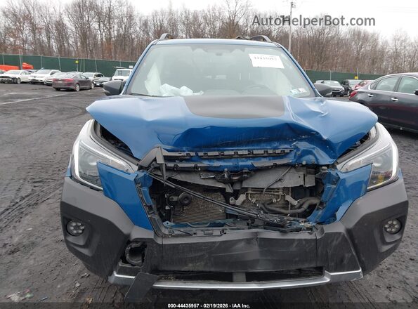 JF2SKAMC2NH418955 2022 SUBARU FORESTER Blue ხელსაწყოთა პანელის ხედი