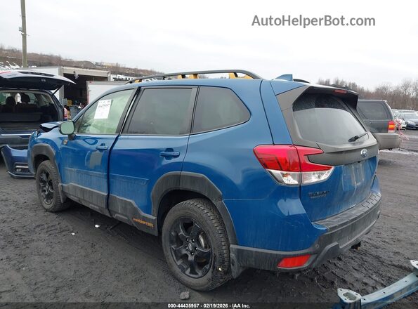 JF2SKAMC2NH418955 2022 SUBARU FORESTER Blue უკანა მარცხენა