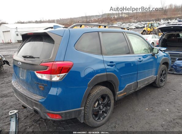 JF2SKAMC2NH418955 2022 SUBARU FORESTER Blue უკანა მარჯვენა