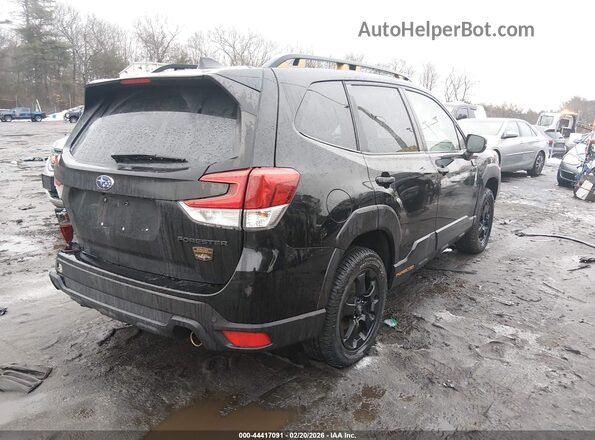 JF2SKAMC6NH403066 2022 SUBARU FORESTER Black Հետևի աջ