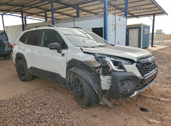JF2SKAMCXNH506801 2022 SUBARU FORESTER White წინა მარჯვენა