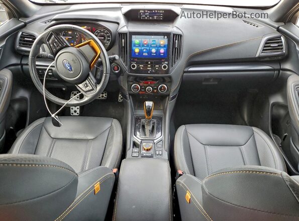 JF2SKAMCXNH506801 2022 SUBARU FORESTER White წინა პანელის ხედი