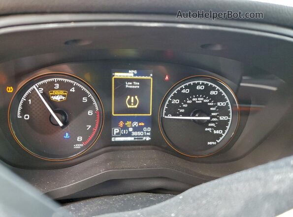 JF2SKAMCXNH506801 2022 SUBARU FORESTER White ხელსაწყოთა პანელის ხედი