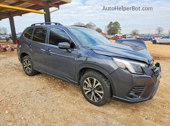 JF2SKANC8NH461534 2022 SUBARU FORESTER Charcoal Przód prawy