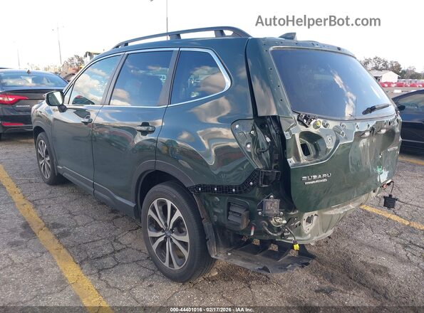JF2SKAPC0NH519164 2022 SUBARU FORESTER Green უკანა მარცხენა