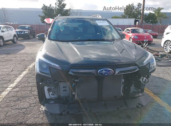 JF2SKAPC0NH519164 2022 SUBARU FORESTER Green უკანა სალონის ხედი