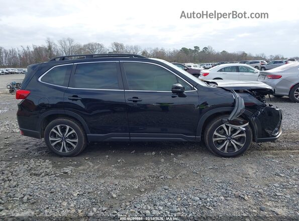 JF2SKAPC2NH499435 2022 SUBARU FORESTER Black Սալոնի հետևի տեսք