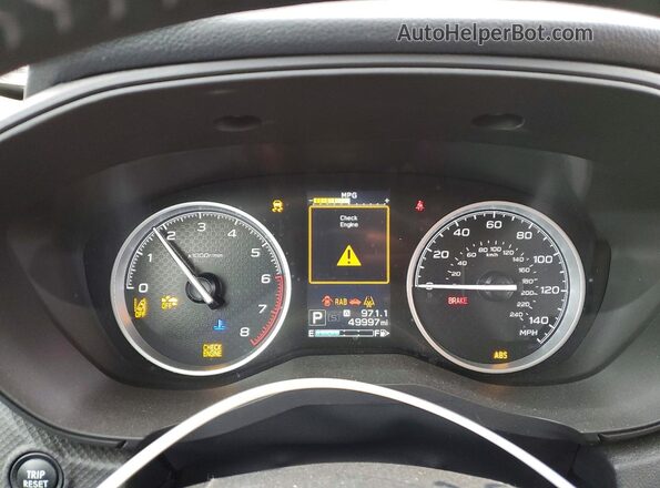 JF2SKAPC7NH478273 2022 SUBARU FORESTER Gray ხელსაწყოთა პანელის ხედი
