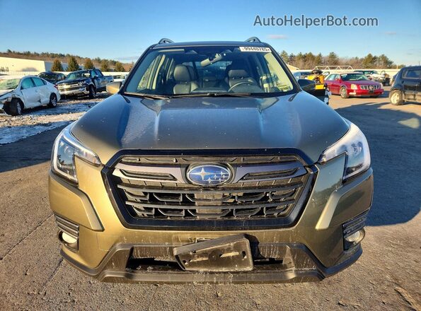 JF2SKAPC9PH437341 2023 SUBARU FORESTER Зеленый Вид спереди
