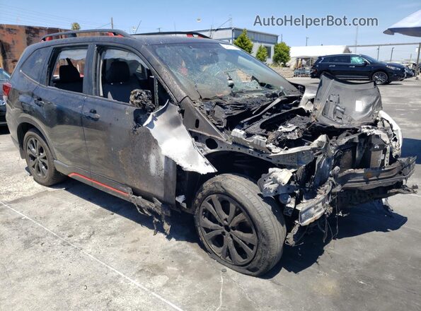 JF2SKAPCXKH544424 2019 SUBARU FORESTER Gray 