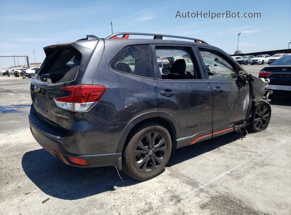 JF2SKAPCXKH544424 2019 SUBARU FORESTER Gray 