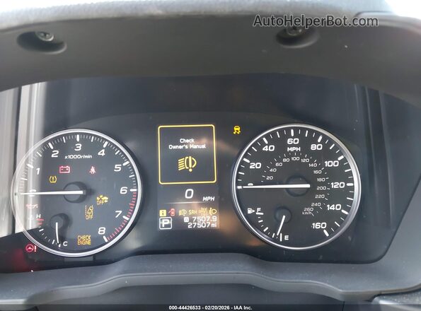 JF2SLDDC8SH412166 2025 SUBARU FORESTER Gray უკანა სავარძლების ხედი