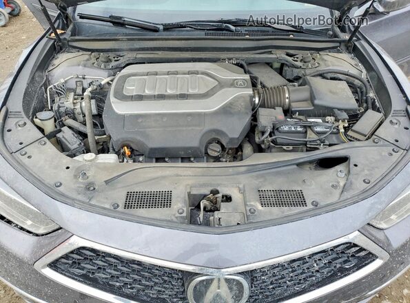 JH4KC1F52JC000265 2018 ACURA RLX Gray Սալոնի հետևի տեսք