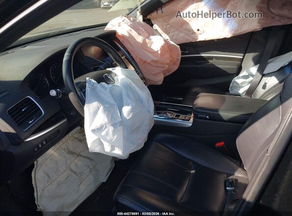 JH4KC1F53JC001165 2018 ACURA RLX Black წინა სალონის ხედი