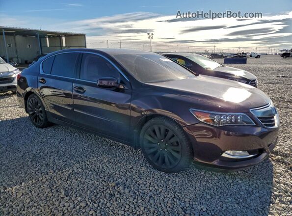 JH4KC1F54GC001023 2016 ACURA RLX Purple Front right