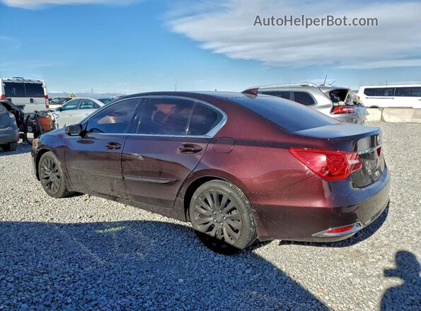 JH4KC1F54GC001023 2016 ACURA RLX Purple Rear left