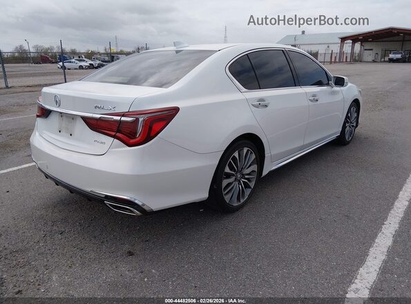 JH4KC1F57JC001637 2018 ACURA RLX White Հետևի աջ