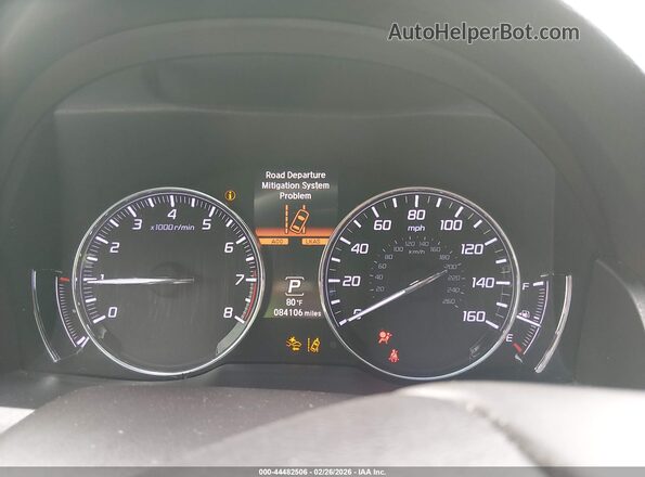 JH4KC1F57JC001637 2018 ACURA RLX White Հետևի նստատեղերի տեսք