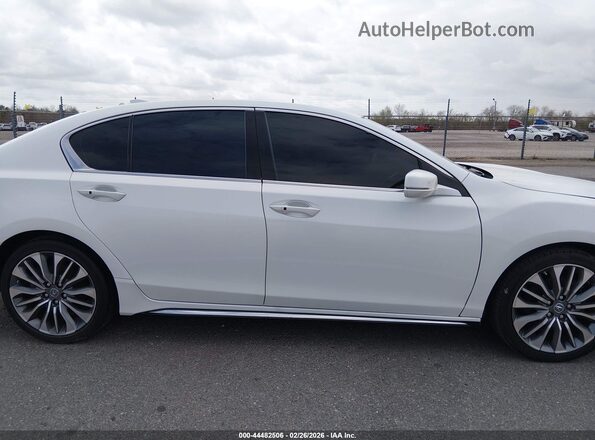 JH4KC1F57JC001637 2018 ACURA RLX White Սալոնի հետևի տեսք