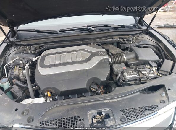 JH4KC1F59GC001275 2016 ACURA RLX Black უკანა ხედი