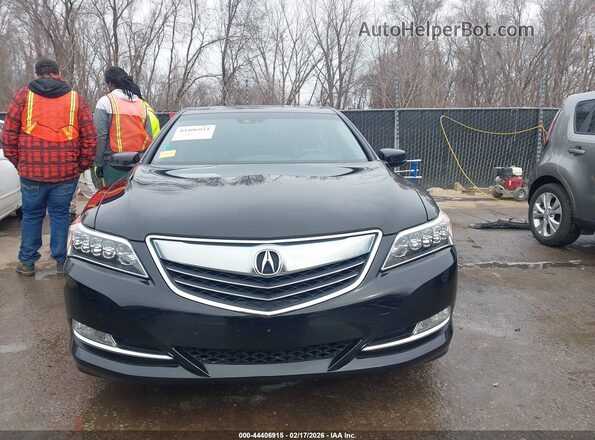 JH4KC1F59GC001275 2016 ACURA RLX Black ხელსაწყოთა პანელის ხედი