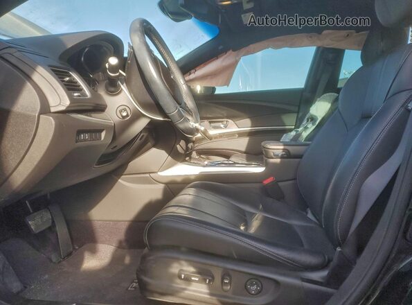 JH4KC1F59JC000926 2018 ACURA RLX Black წინა სალონის ხედი