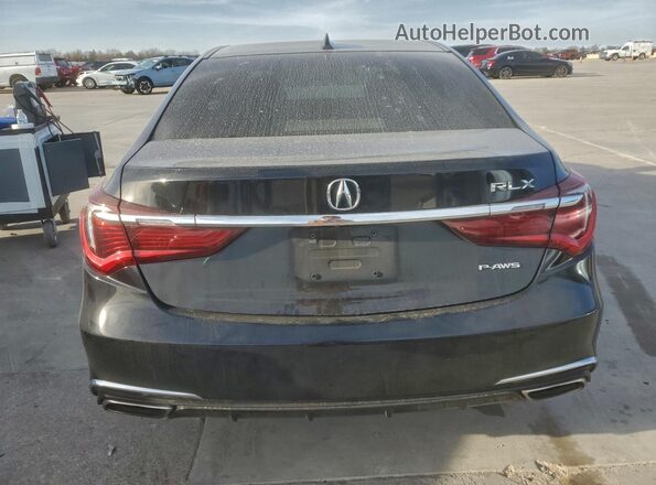 JH4KC1F59JC000926 2018 ACURA RLX Black უკანა ხედი