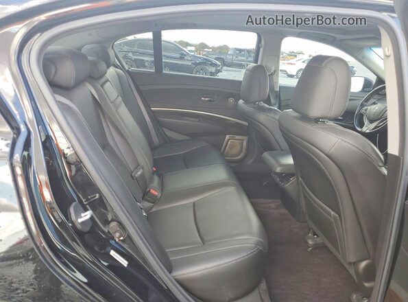 JH4KC1F99GC001456 2016 ACURA RLX Black Rear seats view