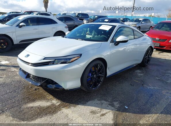 JHMBF1D67TX001040 2026 HONDA PRELUDE White Առջևի ձախ երեք քառորդ տեսարան