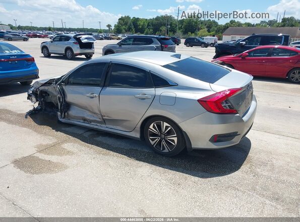 JHMFC1F35JX005582 2018 HONDA CIVIC Silver უკანა მარცხენა