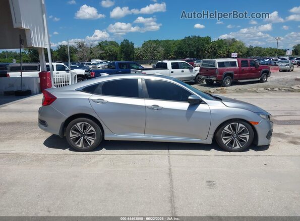 JHMFC1F35JX005582 2018 HONDA CIVIC Silver უკანა სალონის ხედი
