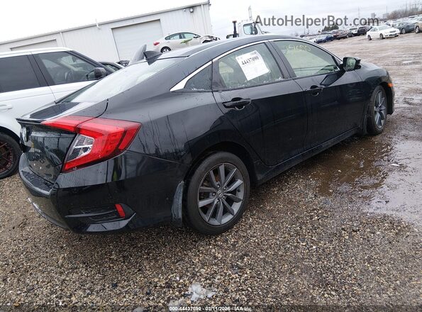 JHMFC1F35KX003364 2019 HONDA CIVIC Black Tył prawy