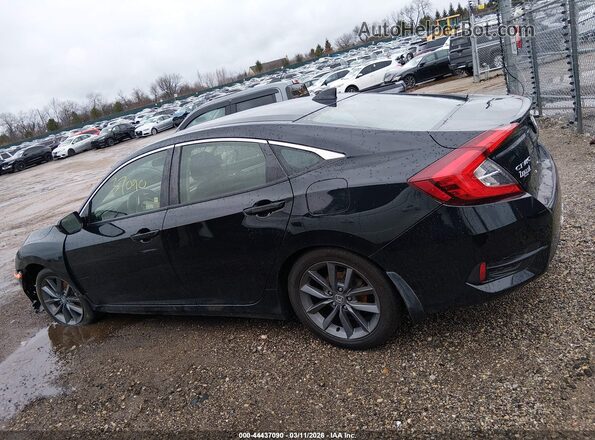JHMFC1F35KX003364 2019 HONDA CIVIC Black Widok wnętrza 360 stopni