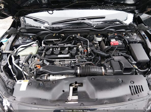 JHMFC1F35KX003364 2019 HONDA CIVIC Black Widok z tyłu