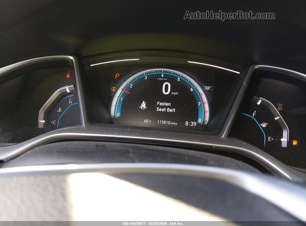 JHMFC1F74JX007147 2018 HONDA CIVIC Gray 