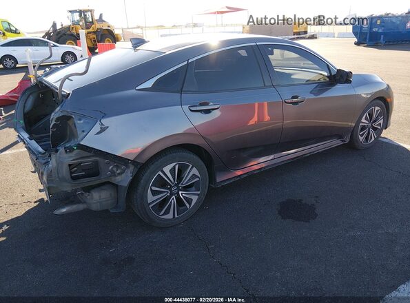 JHMFC1F74JX007147 2018 HONDA CIVIC Gray 